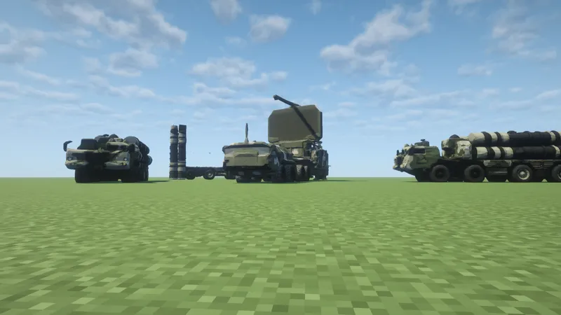 Radar és kilövők együtt